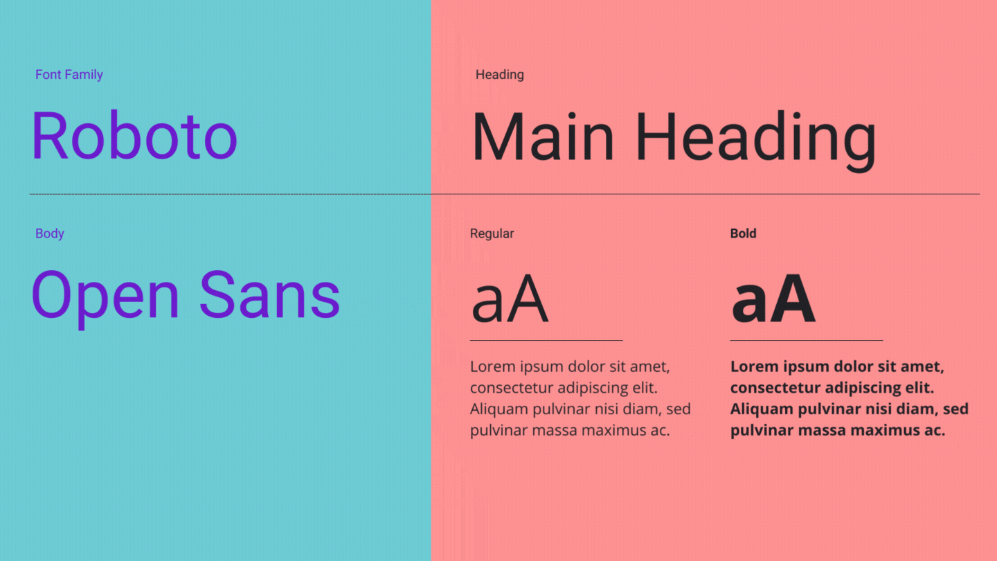 typography-colors ROMi LLC - Typography