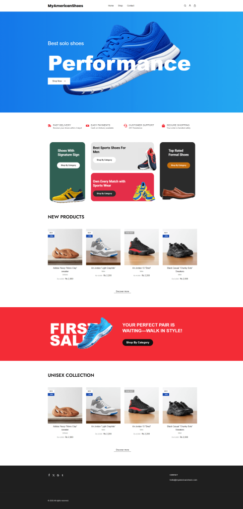 myamericanshoes.com